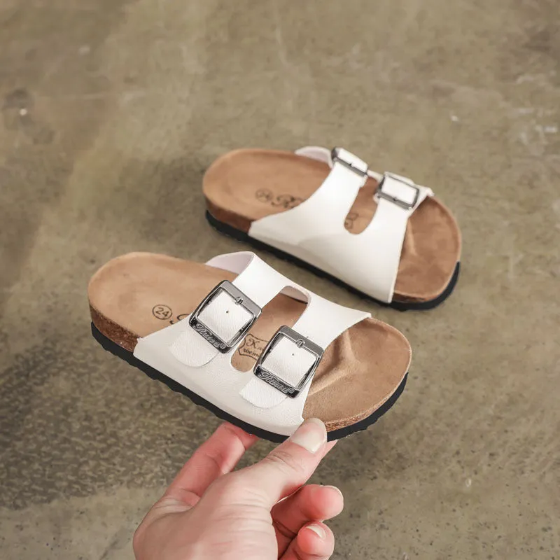 Summer Fashionable Children's Cork Sandals - Strappy, Lightweight, and Comfortable