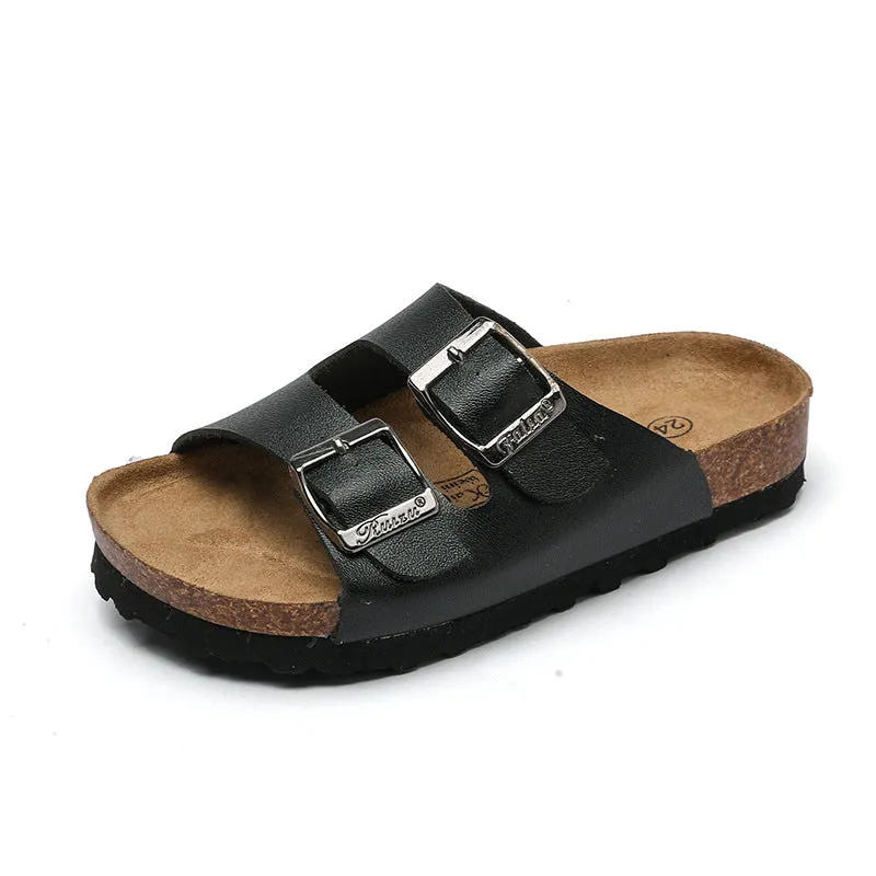 Summer Fashionable Children's Cork Sandals - Strappy, Lightweight, and Comfortable