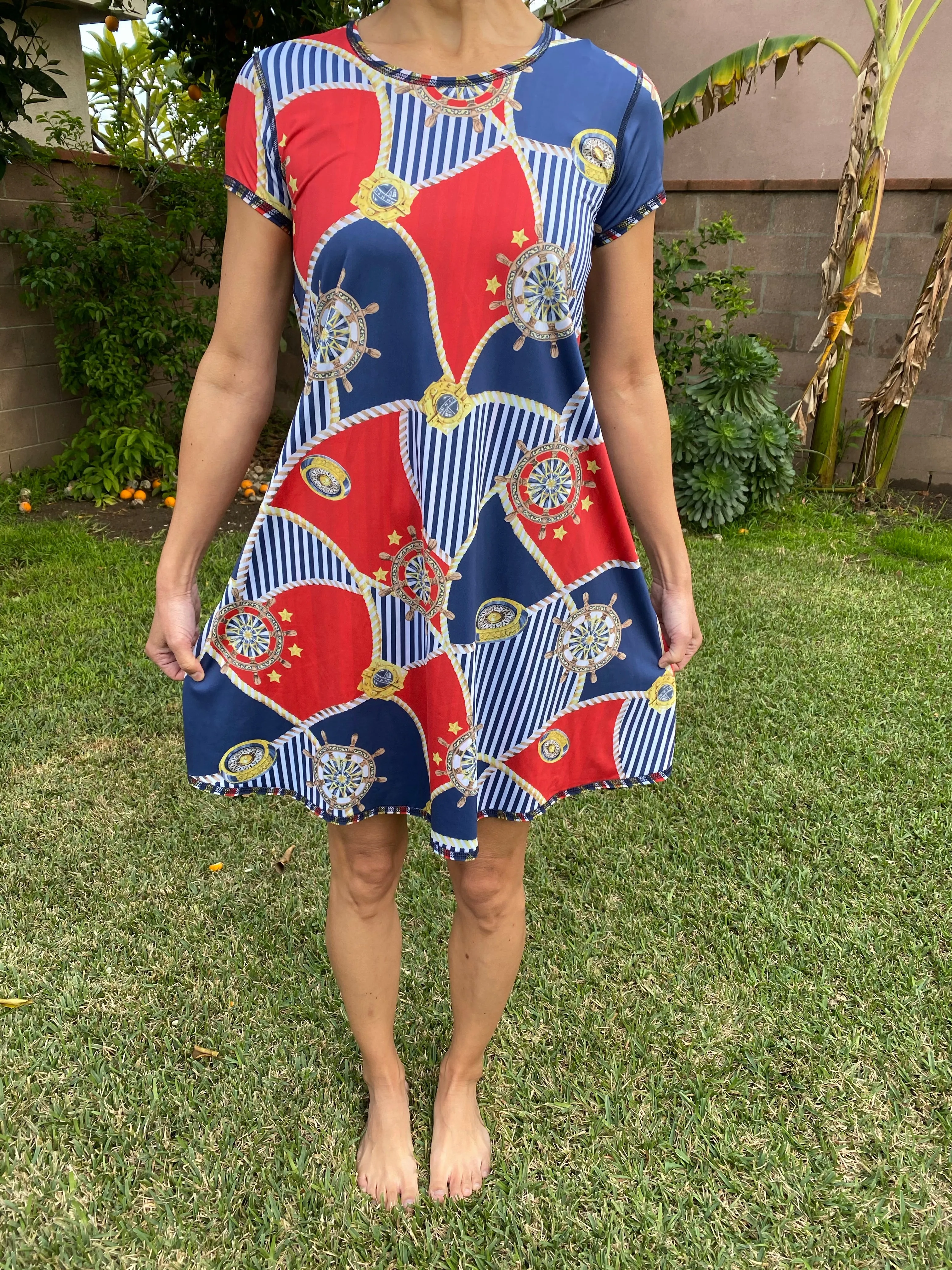 SWING DRESS HAMPTONS/DONATELLA
