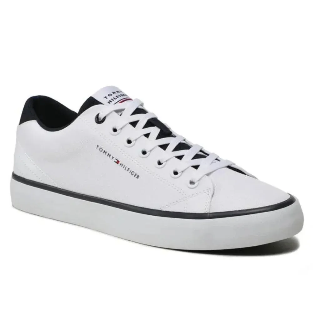 Tommy Hilfiger Th Hi Vulc Core Low Mesh Sneaker FM0FM04685-WHT