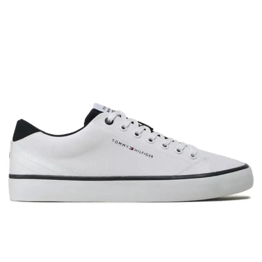 Tommy Hilfiger Th Hi Vulc Core Low Mesh Sneaker FM0FM04685-WHT