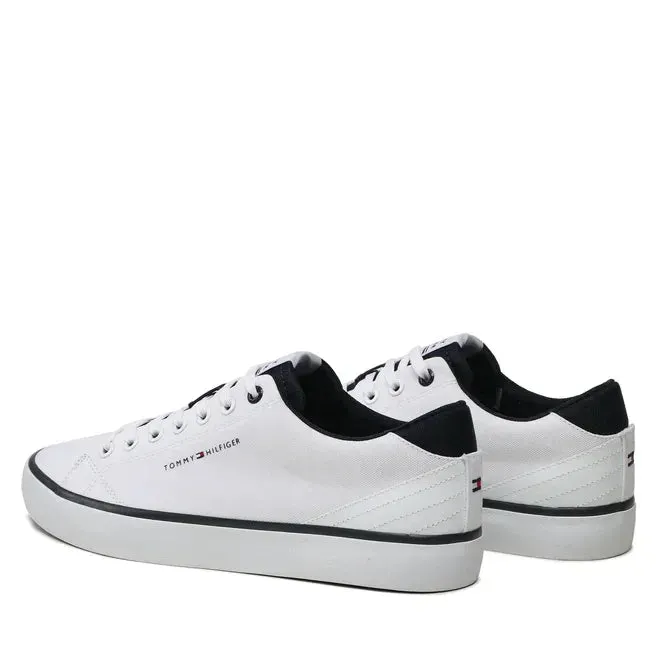 Tommy Hilfiger Th Hi Vulc Core Low Mesh Sneaker FM0FM04685-WHT