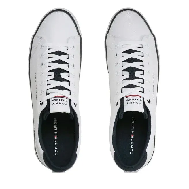Tommy Hilfiger Th Hi Vulc Core Low Mesh Sneaker FM0FM04685-WHT