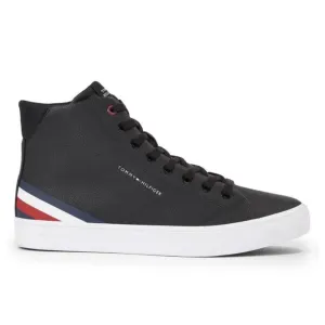 Tommy Hilfiger TH Hi Vulc Core LTH Sneaker Men - BLK