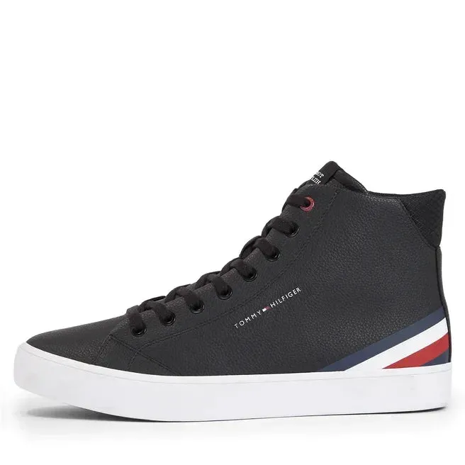 Tommy Hilfiger TH Hi Vulc Core LTH Sneaker Men - BLK