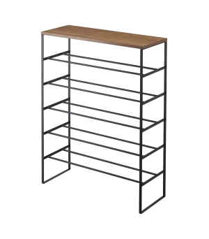 Tower Shoe Rack - Steel: Black