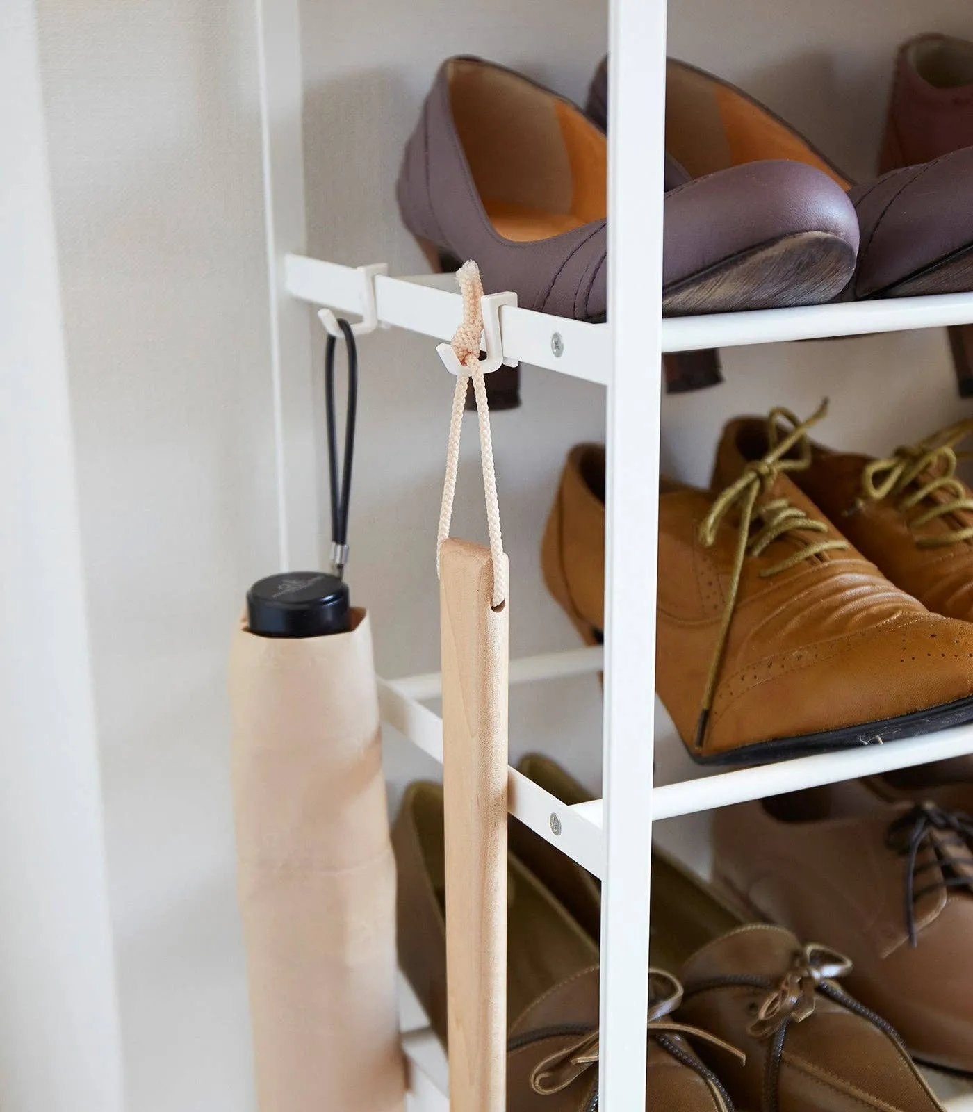 Tower Shoe Rack - Steel: Black