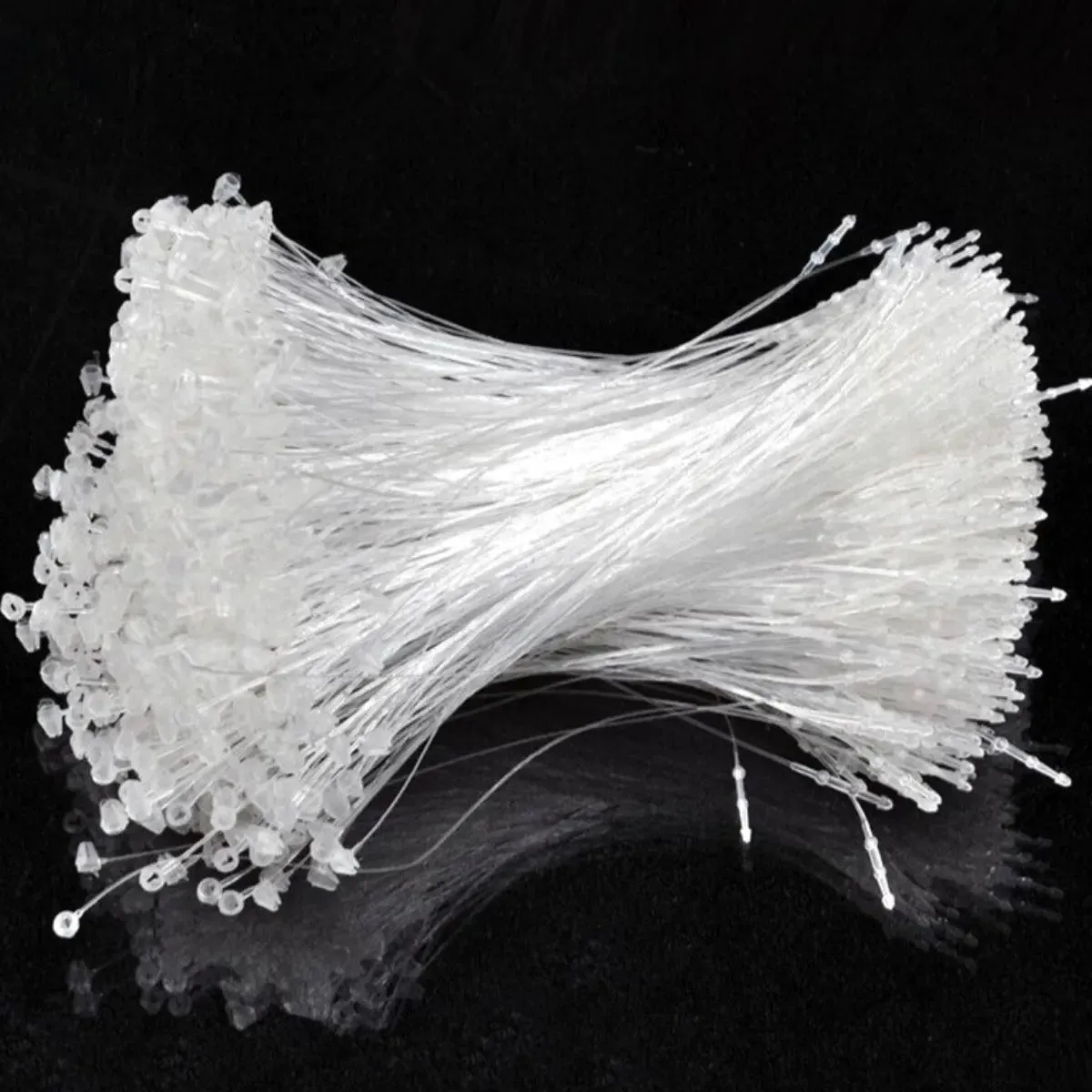 Transparent Fixed Loop Lock Fasteners Used For Labelling, Paring, Security