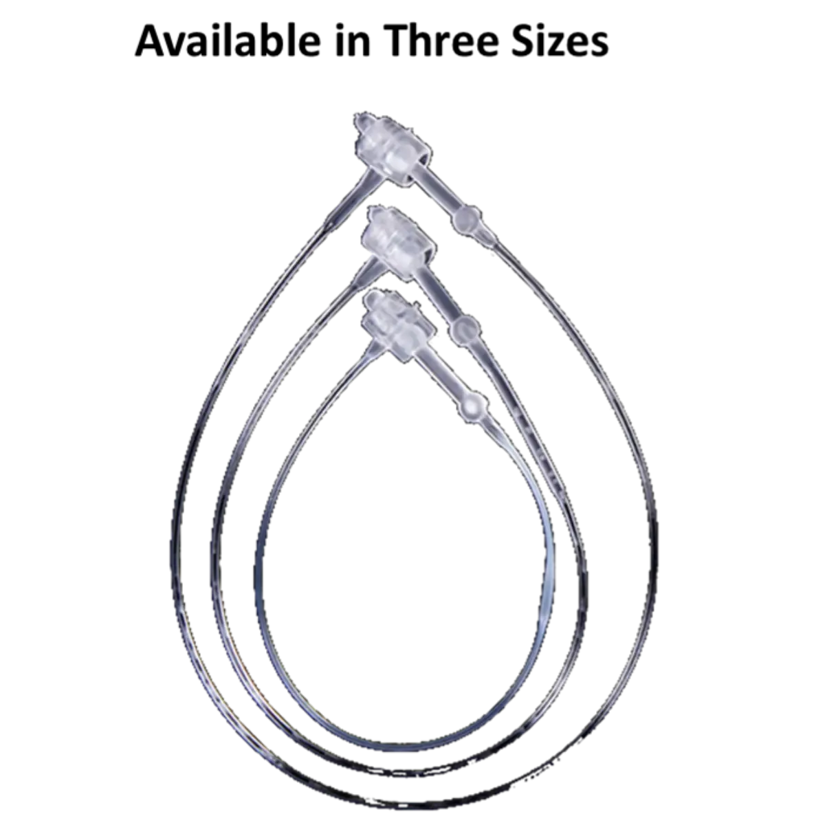 Transparent Fixed Loop Lock Fasteners Used For Labelling, Paring, Security