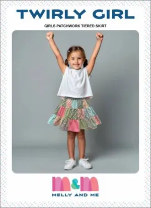 Twirl Girl Skirt Pattern -- Melly & Me