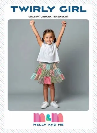 Twirl Girl Skirt Pattern -- Melly & Me