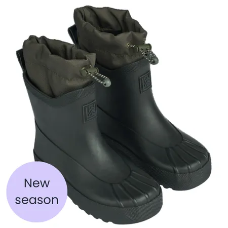 UK 8 Black Technical Rainboot