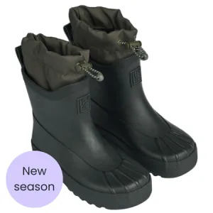 UK 8 Black Technical Rainboot