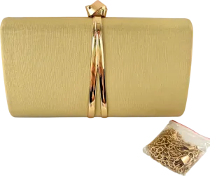 Unbranded Gold Clutch Bag