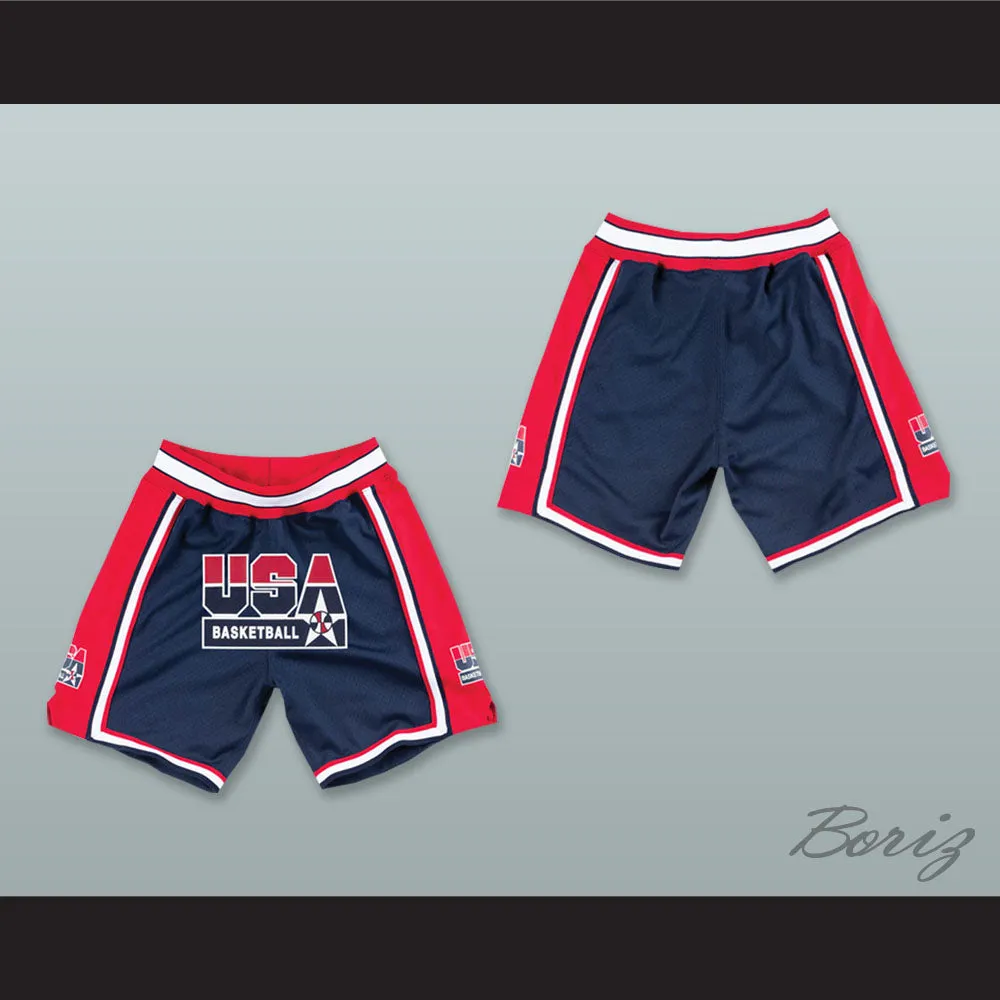 USA National Team Navy Blue Basketball Shorts