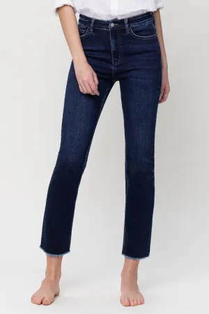 VERVET by Flying Monkey  Super High Rise Stretch Slim Straight Leg Jeans