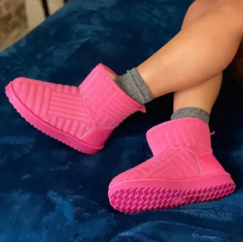 Warm towel short boots cotton shoes