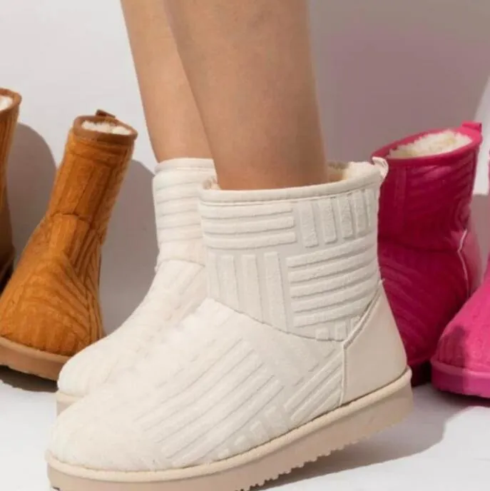 Warm towel short boots cotton shoes