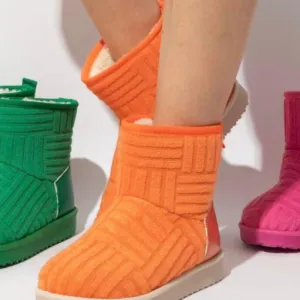 Warm towel short boots cotton shoes