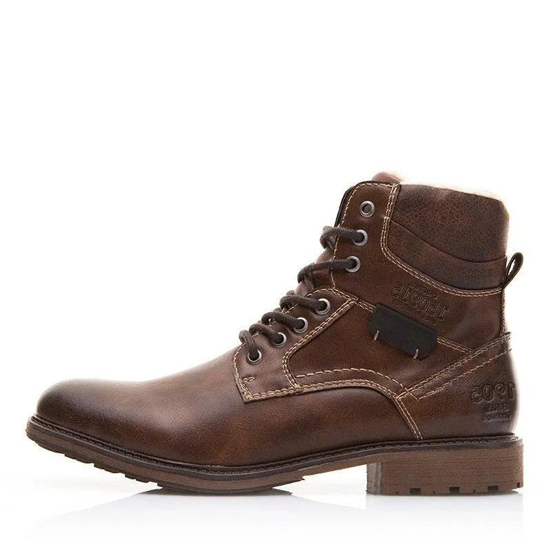 winter men warm shoes martin boots snow boots