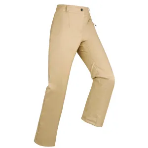 WOMEN’S  WARM SKI TROUSERS - 100 - BEIGE