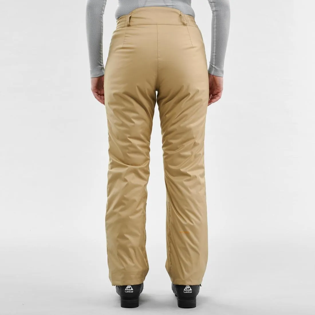 WOMEN’S  WARM SKI TROUSERS - 100 - BEIGE